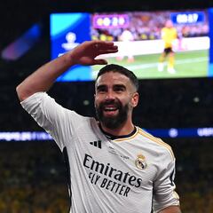 Dani Carvajal, defensa histórico en la final de Champions League