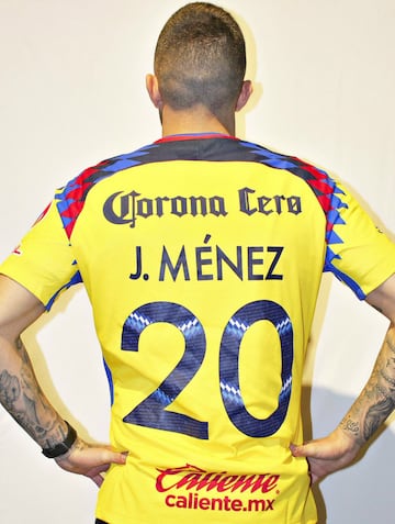 Las primeras imágenes de Jérémy Ménez con los colores del América