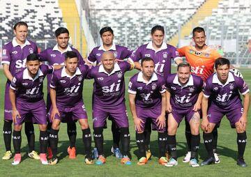 Adán Vergara, David Reyes y Pablo Tamburrini están en San Antonio. Todos jugaron en Primera División y Vergara tiene títulos con Cobreloa (3) y Universidad Católica (1).