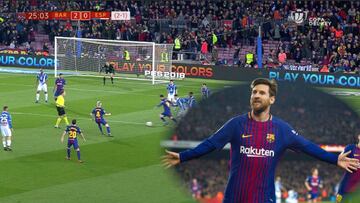 Ahora ya sí, Messi lo tiene todo: ¡robó los balones de los 2 goles!