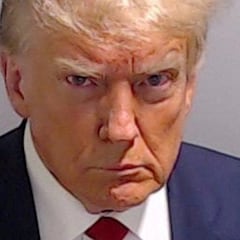 Donald Trump sells cut-up pieces of his mugshot suit: ‘It’s a piece of history’