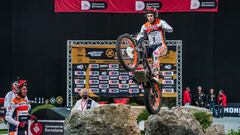 Toni Bou, con la Honda en el X-Trial de Barcelona 22.