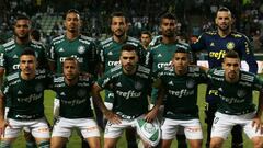Formación de Palmeiras contra Colo Colo en la Libertadores hoy