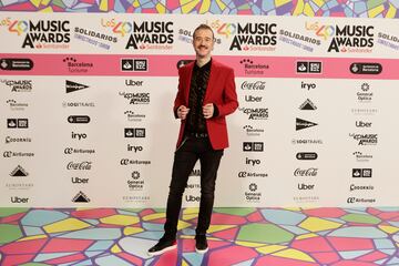 El presentador Jesús Taltavull posa en el photocall de Los40 Music Awards.