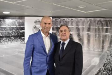 In January 2016, Real Madrid promoted Zidane to the role of first-team head coach in place of the sacked Rafa Benítez.