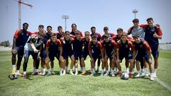 La Selección Sub-19 en Malta.