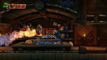 Captura de pantalla - Donkey Kong Country: Tropical Freeze (WiiU)