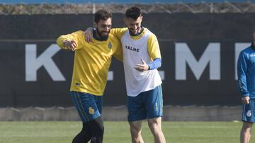 Borja Iglesias y Facundo Ferreyra.