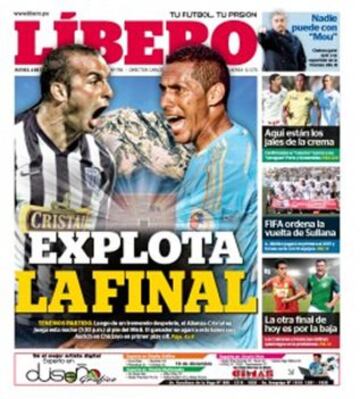 Portadas de la prensa deportiva