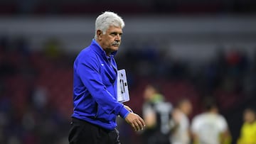 Ricardo Ferretti durante el partido Cruz Azul vs Pumas UNAM, Correspondiente a la Jornada 11 del Torneo Clausura 2023 de la Liga BBVA MX, en el Estadio Azteca, el 11 de Marzo de 2023.