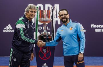 Los entrenadores, Manuel Pellegrini y José Bordalas.