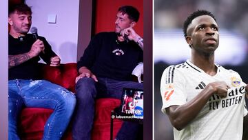 Raíllo y Maffeo, al ser preguntados por Vinicius: “Nos gusta calentar el ambiente”, “llora mucho”...