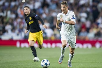 Cristiano Ronaldo se va en velocidad de Lucas.