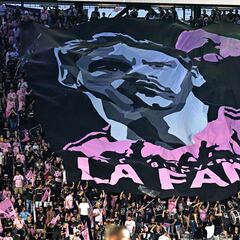 El impresionante tifo de Inter Miami a Messi en el partido ante Cruz Azul