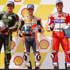 Así queda la parrilla para la carrera de MotoGP en Sepang