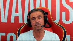 Luis Enrique: “Ya sé que los del Betis estáis enfadados conmigo”