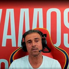 Luis Enrique: “Ya sé que los del Betis estáis enfadados conmigo”