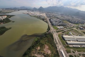 Así están las aguas de Río a pocos días de los JJ.OO.