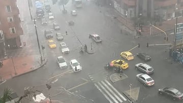 Inundación de la séptima en Bogotá: riesgo para estos carros