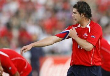 Marcelo Salas nunca pudo anotar un gol por Chile en Copa América. Y tampoco la ganó.