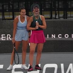 Badosa, a Sabalenka: “¿Puedes dejar de copiarme?”