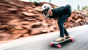 Sordo y patinando a 92 km/h, la increíble historia de Sergio Evans