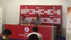 Los elogios de Héctor Robles a su nueva dupla de ataque