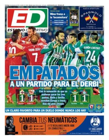 Portadas de la prensa mundial