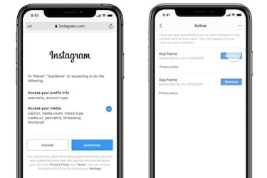 Instagram te deja controlar los datos que comparte con otras apps