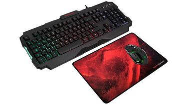 Tenemos el mejor combo gaming en calidad y precio, con teclado, ratn y alfombrilla