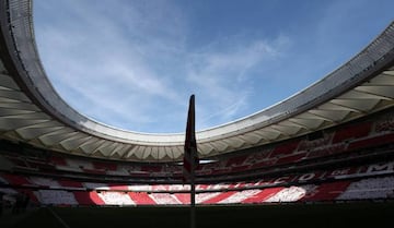 Soccer Football - La Liga Santander - Atletico Madrid v Real Madrid - Wanda Metropolitano, Madrid, Spain - February 9, 2019 General view inside the stadium before the match