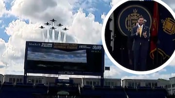 JD Vance and Naval Academy cadets go wild during Blue Angels flight