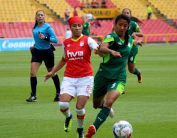 El fútbol femenino debuta en El Campín con triunfo de Santa Fe