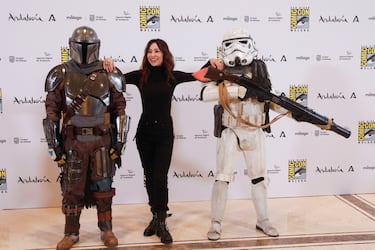 La actriz Natalia Verbeke durante la presentación de la San Diego Comic-Con. 