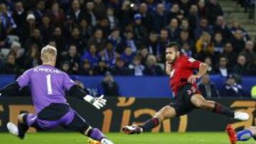 El venezolano Rondón despertó del sueño al Leciester