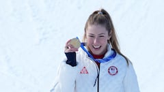 Mikaela Shiffrin opens up about grief after emotional slalom gold