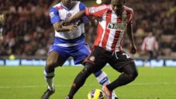 Sessegnon y Leigertwood
RESTRICTED TO EDITORIAL USE. No use with unauthorized audio, video, data, fixture lists, club/league logos or "live" services. Online in-match use limited to 45 images, no video emulation. No use in betting, games or single club/league/player publications.