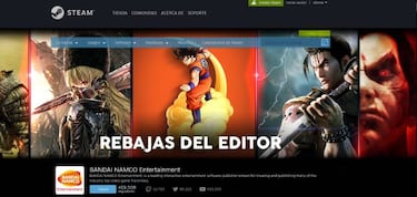 Rebajas de Steam | Dragon Ball Z: Kakarot, Tekken 7, Soul Calibur 6 y más