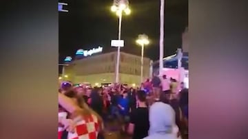 Calles de Croacia estallan en júbilo ante el gol de Mandzukic