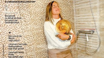 Alexia Putellas, portada en France Football tras el Balón de Oro: "Soñar fue el primer paso"