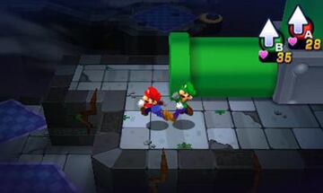 Captura de pantalla - Mario &amp; Luigi: Dream Team Bros. (3DS)