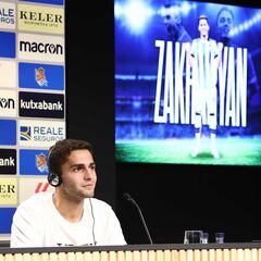 Zakharyan: “Me gusta atacar y marcar goles”