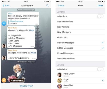 Whatsapp, supera esto: Telegram permite grupos dr 10.000 contactos