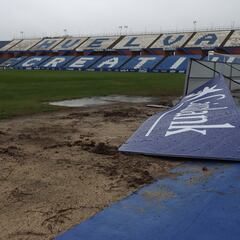 El Recreativo-Alcoyano y el Sanluqueño-Córdoba, aplazados