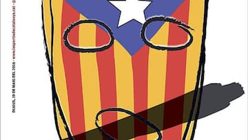 La polémica de las esteladas ocupa la prensa catalana