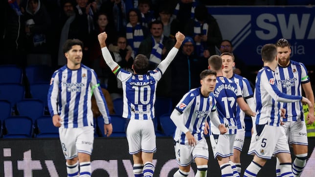 Óskarsson pone la música en Anoeta para una Real que se acerca a Europa