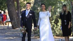 Ana Bodi during her wedding with Roberto Bautista in Nules, Castellon on Saturday, 30 November 2019.