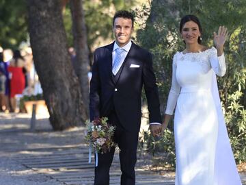 Ana Bodi during her wedding with Roberto Bautista in Nules, Castellon on Saturday, 30 November 2019.