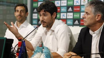 Víctor Sánchez, exentrenador del Betis.