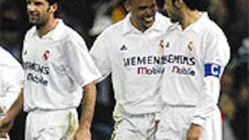 <b>EFECTIVOS</b>. Los 27 goles que firman entre los tres suponen el 59% de la capacidad anotadora del Real Madrid